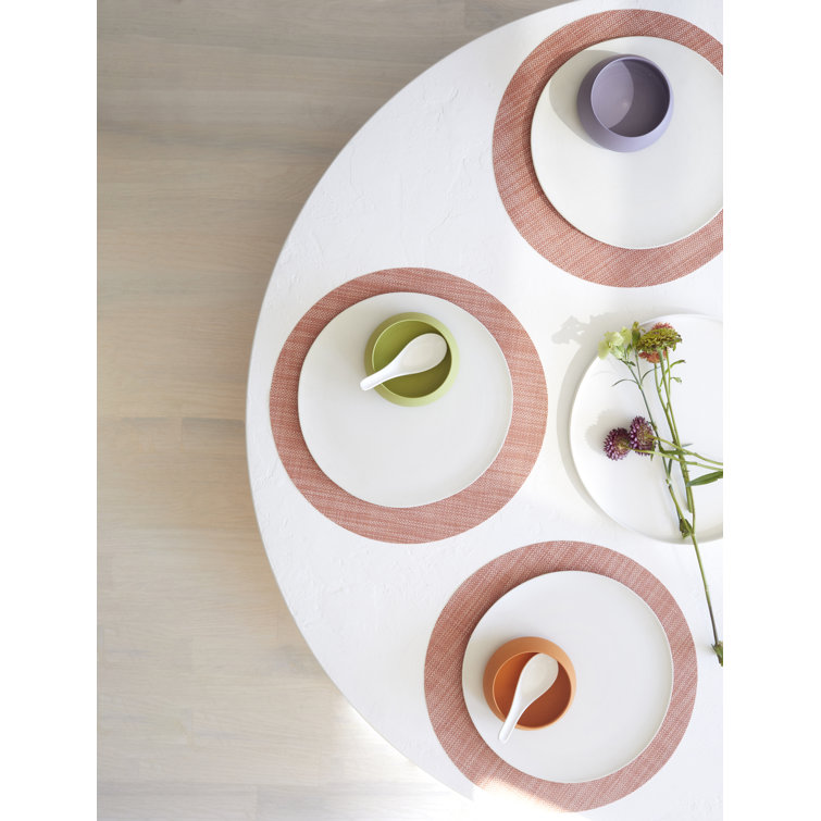 Chilewich Easy Care Mini Basketweave Round Placemat AllModern